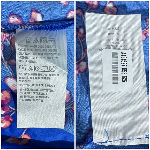 J Jason Wu Woven Printed Floral Trench Coat [AA106] - Picture 13 of 13